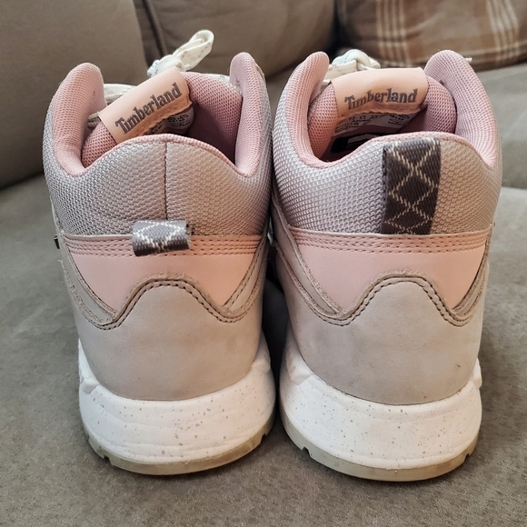 Timberland Field Trekker Mid Womens Shoes Size 7.5 In Light Taupe Nubuck-beige - Picture 5 of 12